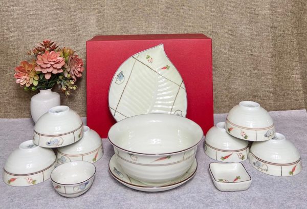 Bộ Bát đĩa Rau Củ Quả Mẫu 01 | Vua Bát Đĩa