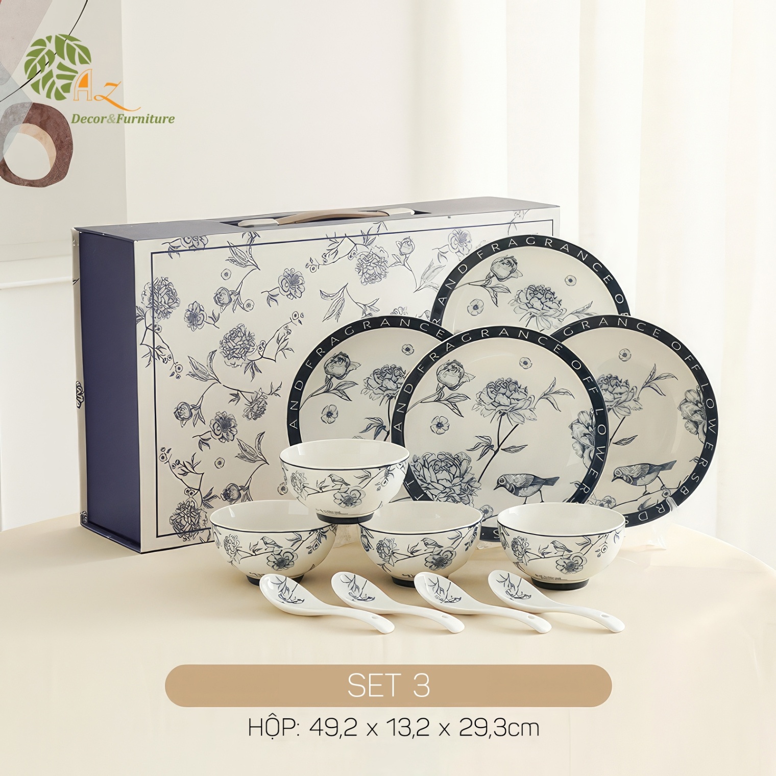 Bộ bát đĩa phong cách Nhật - Tinh tế, Đơn giản và Đầy Nghệ thuật cho Bàn Ăn Hiện Đại